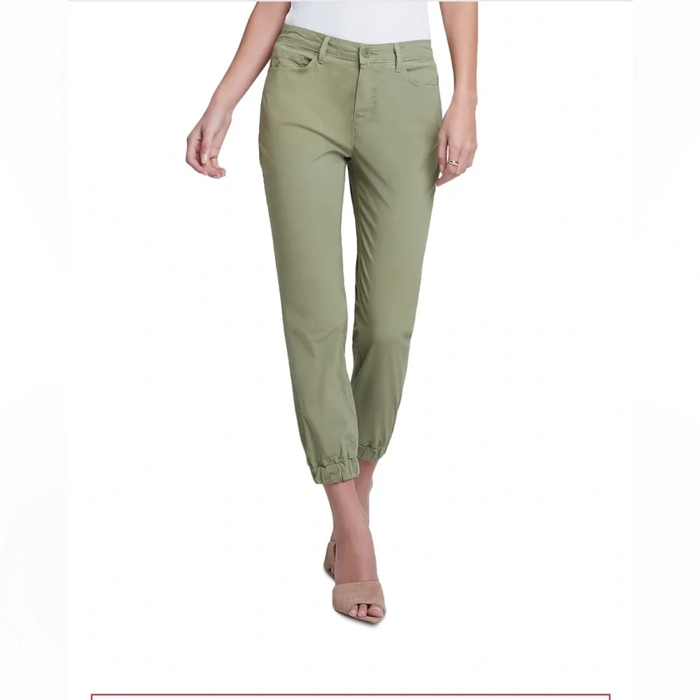 L’AGENCE Mirabel Mid-Rise Flight Pants in Soft Army - Picture 3 of 6